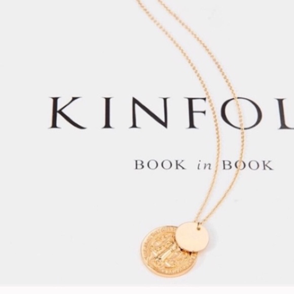 Delicate Coin Pendant Necklace - Picture 3 of 7